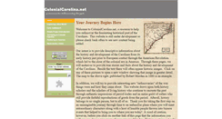 Desktop Screenshot of colonialcarolina.net